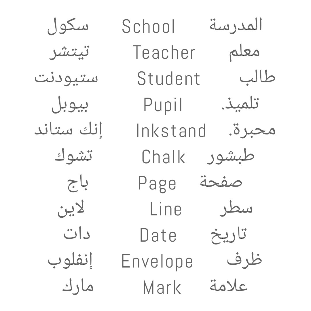 تعلم اللغة الانجليزية شرح بالعربي