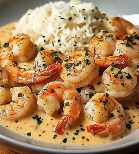 Easy Creamy Garlic Shrimp (15 Minutes)