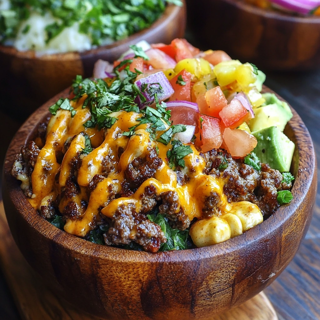 Burger Bowls: Easy, Low-Carb Recipes Packed with Flavor