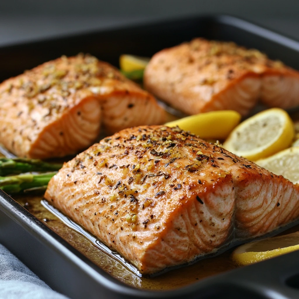 Texas Roadhouse-Style Baked Salmon