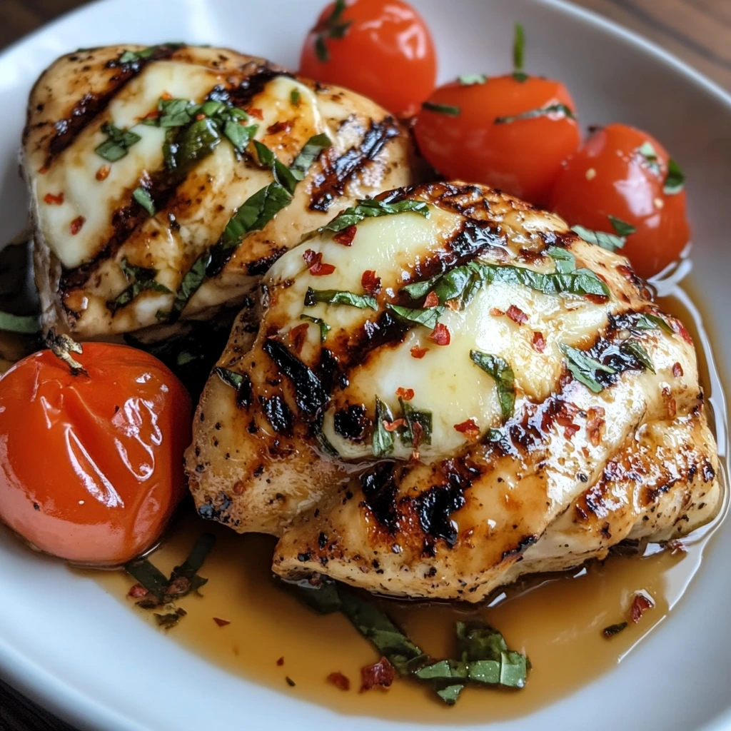 Grilled Chicken Margherita