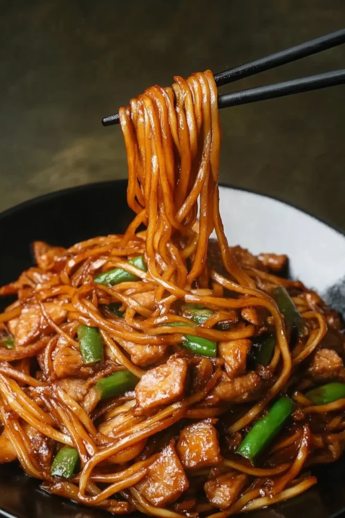 Shanghai Fried Noodles