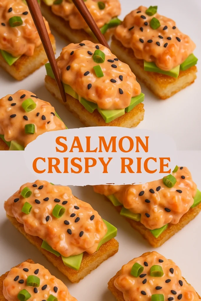 Salmon Crispy Rice