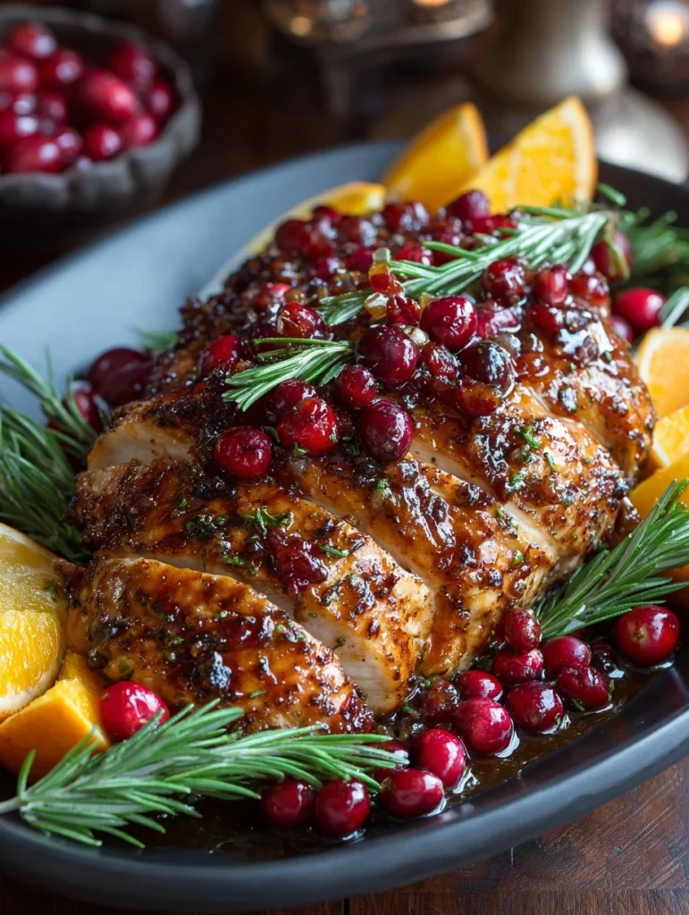 Perfect Cranberry Orange Glazed Turkey Breast for the Holidays recipes