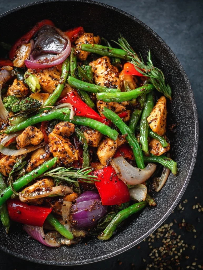 Black Pepper Chicken