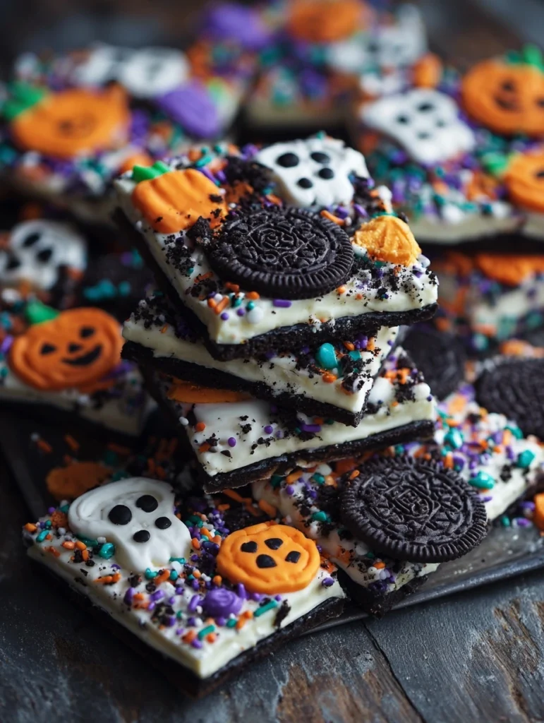 Spooky Halloween Oreo Bark – The Ultimate No-Bake Halloween Treat