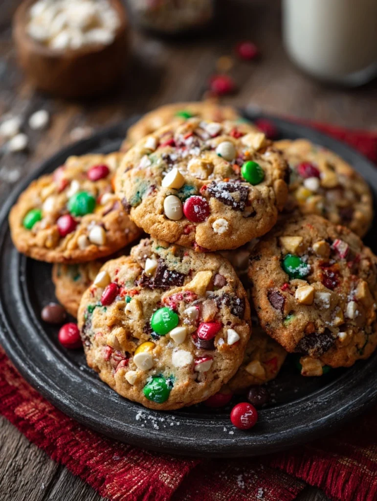 Christmas Kitchen Sink Cookies