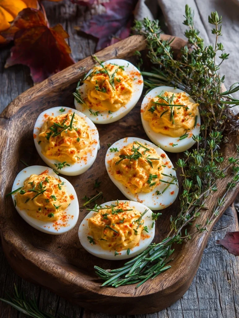 Thanksgiving recipe Deviled Eggs
