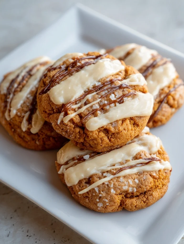 Pumpkin Cheesecake Cookies fall treats