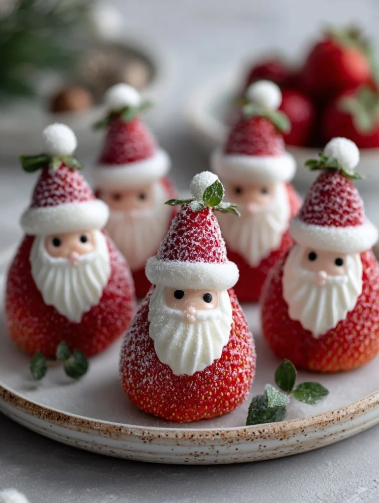 Strawberry Santas
