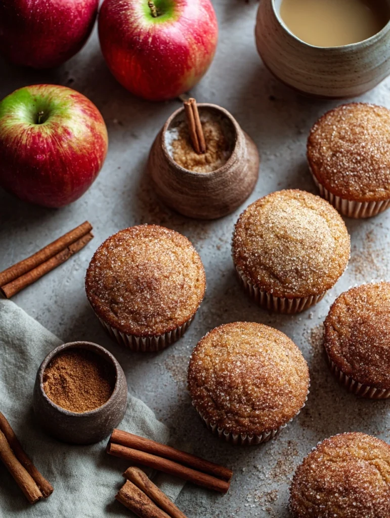 Fall Desserts: Apple Cider Donut Muffins for a Cozy Autumn Treat