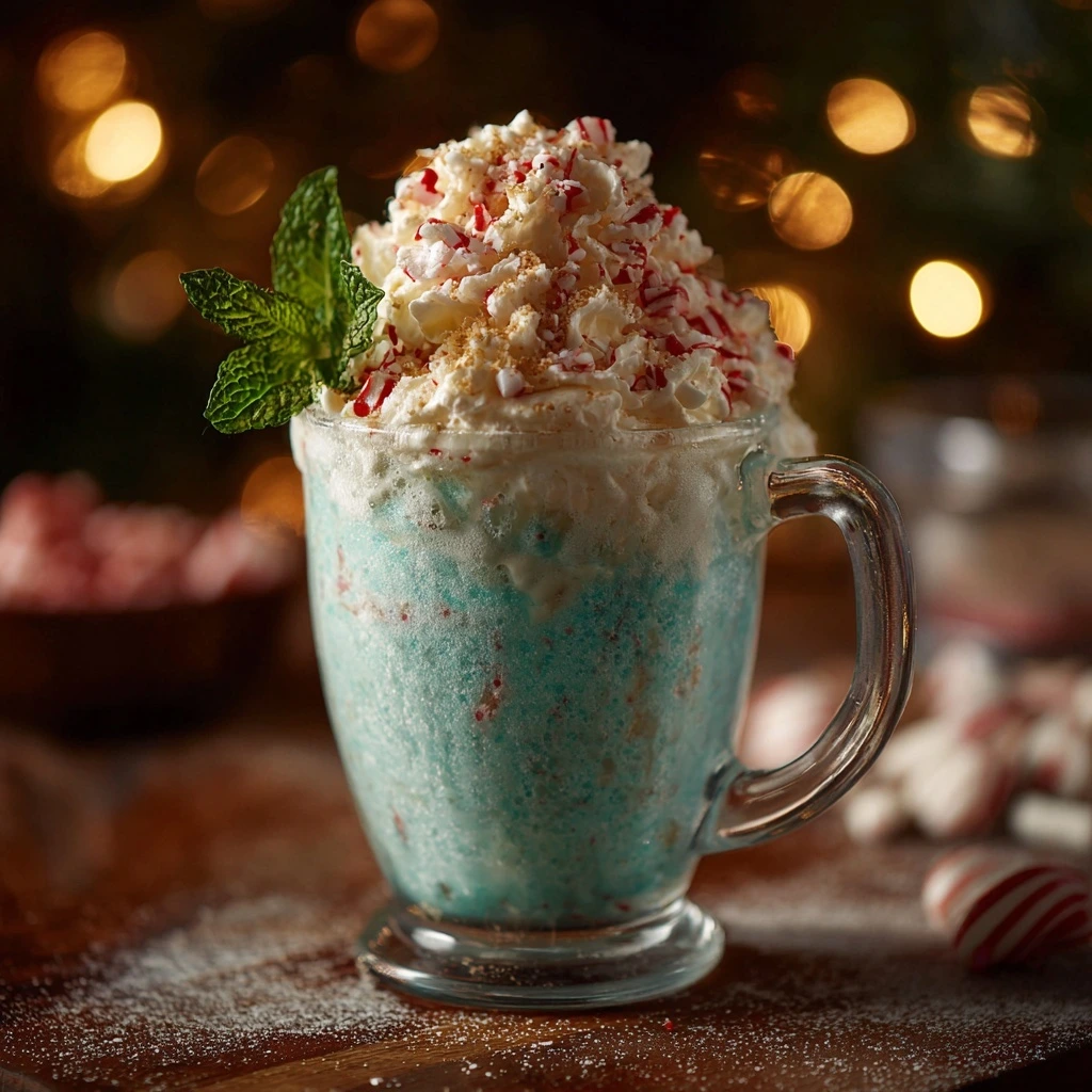 Tasty Peppermint Christmas Float