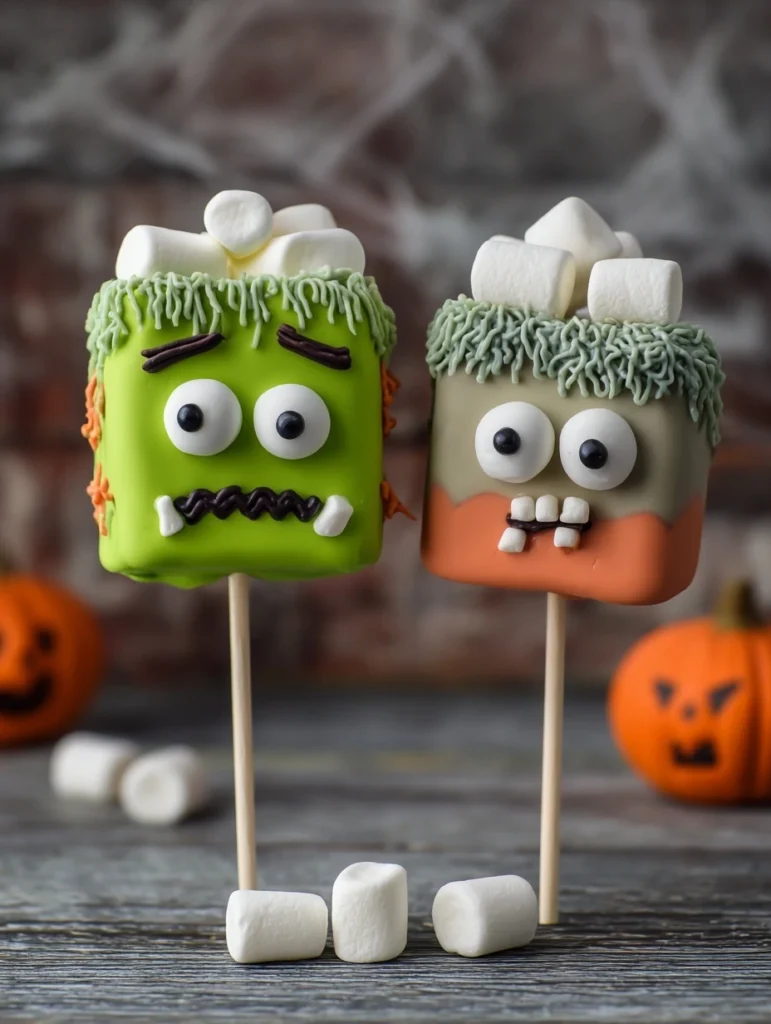 Monster Marshmallow Pops – Fun & Easy Halloween Treats for Kids