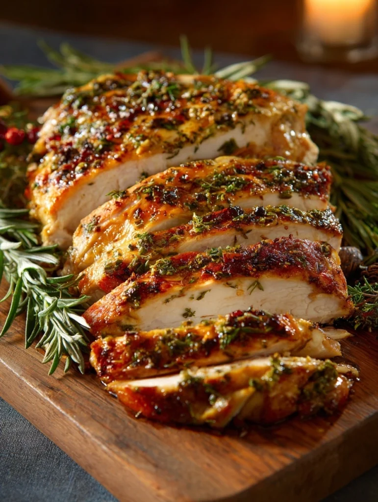 Easy Thanksgiving Dinner: Herb-Roasted Turkey Breast Recipe