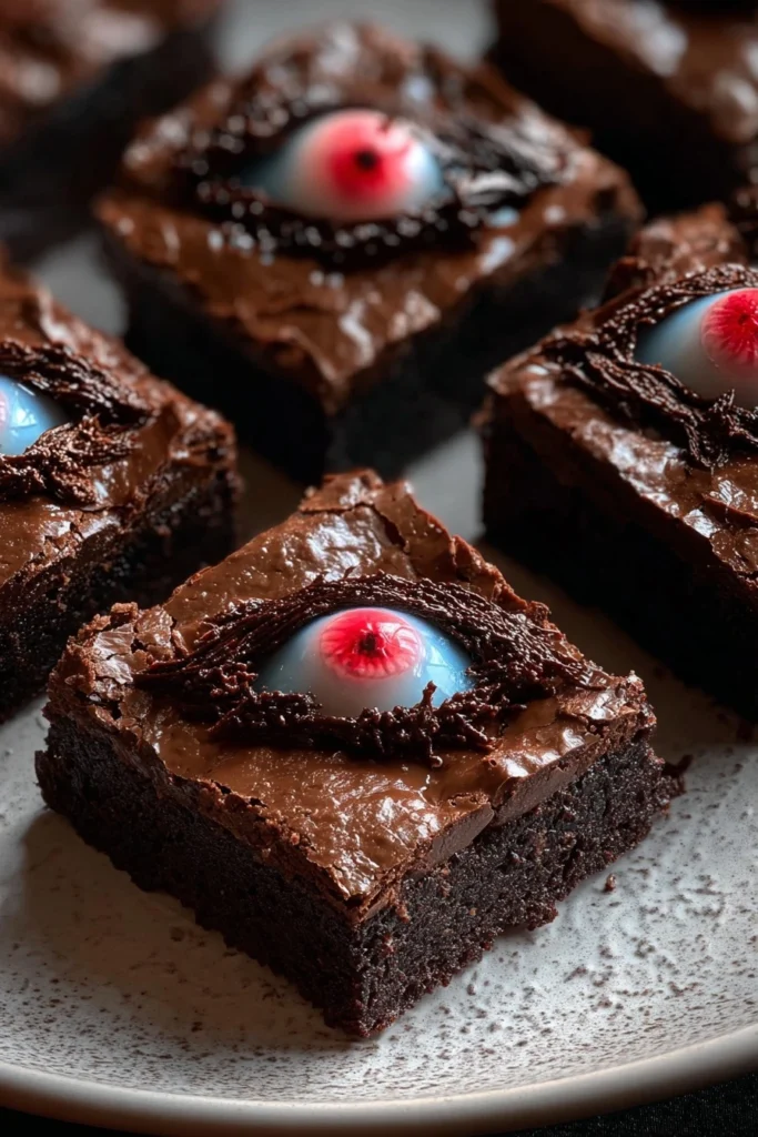 Halloween Eyeball Brownies Recipe