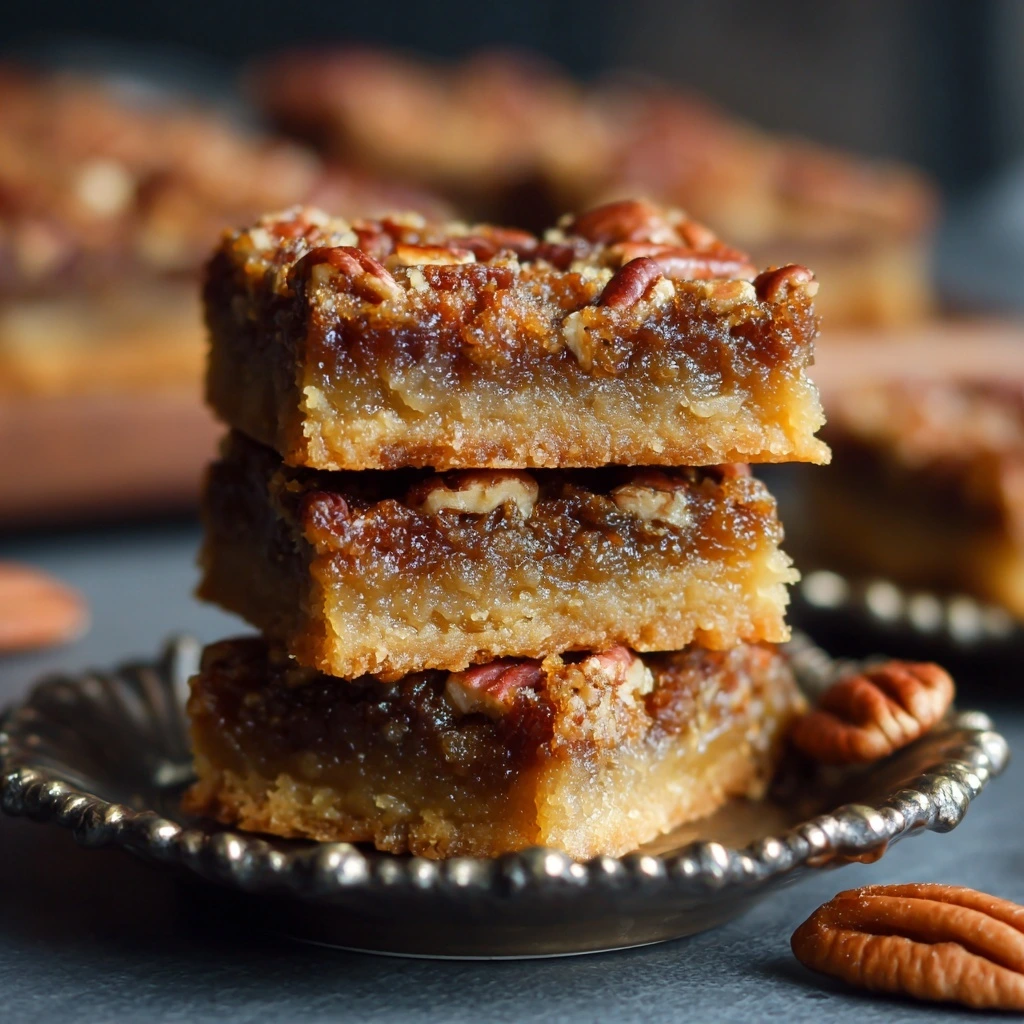 Maple Pecan Pie Bars