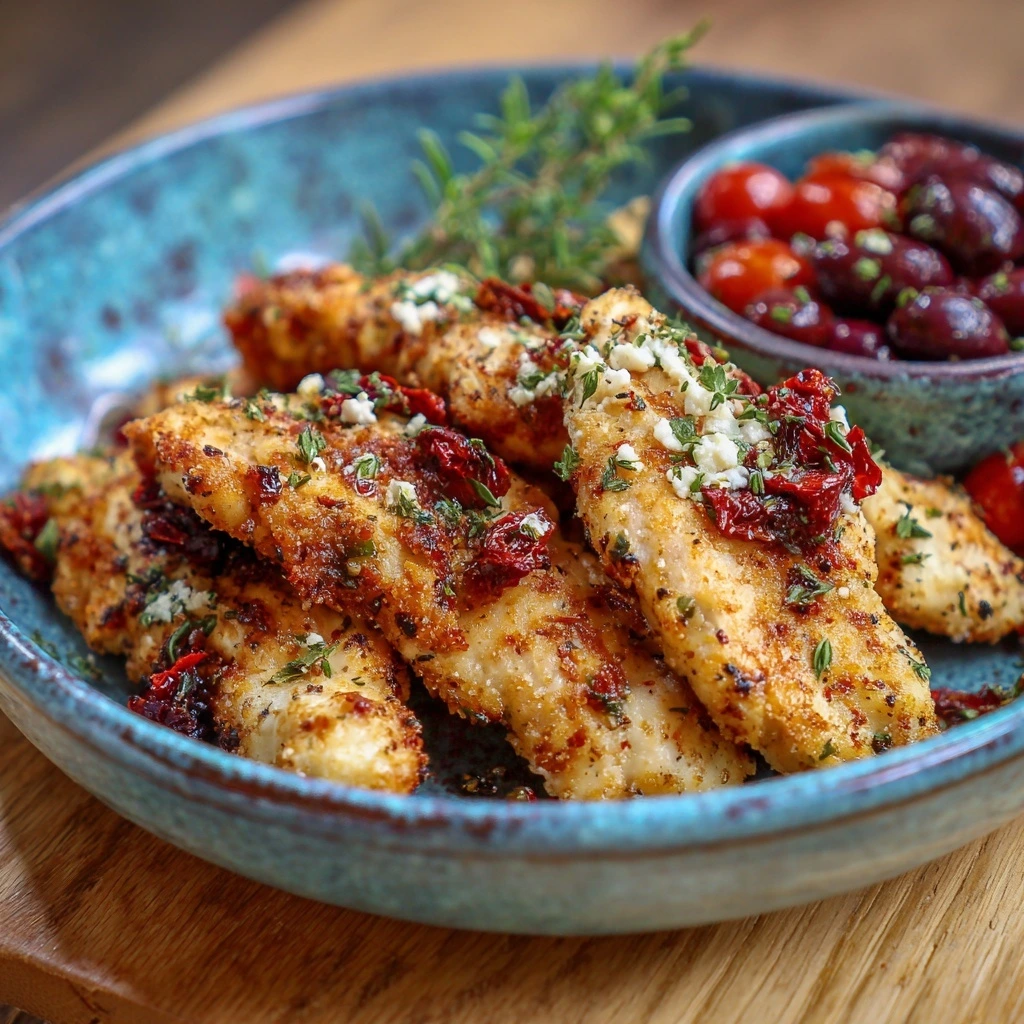 Quick Mediterranean Chicken Tenders Recipe
