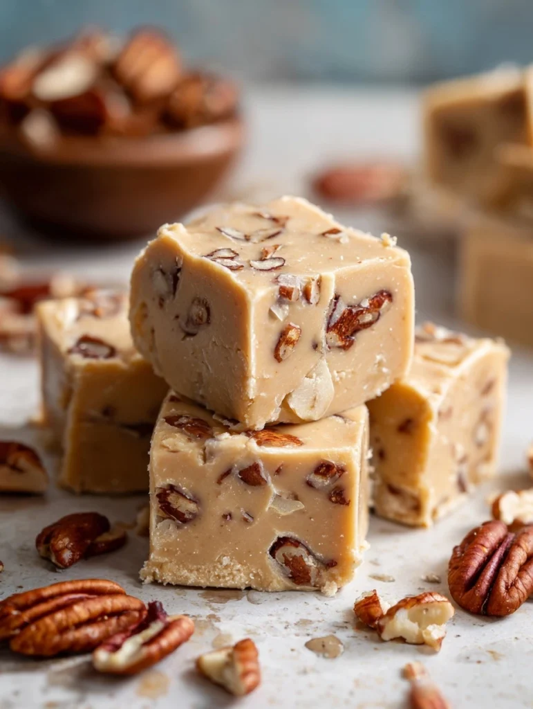 Maple Pecan Fudge | Perfect Treat for Pumpkin Fall Desserts