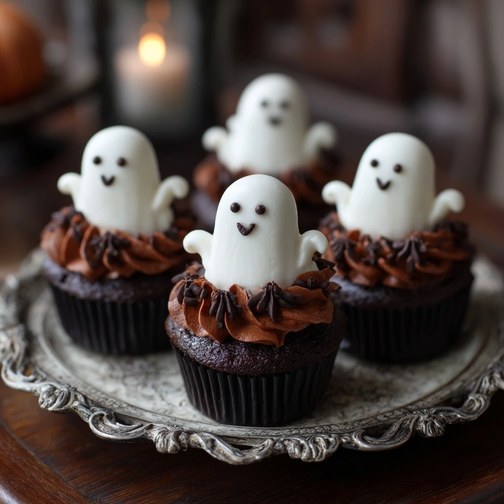 Ghost Cupcakes recipe