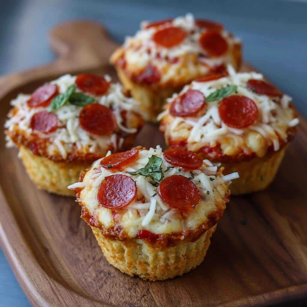 PIZZA CUPCAKES