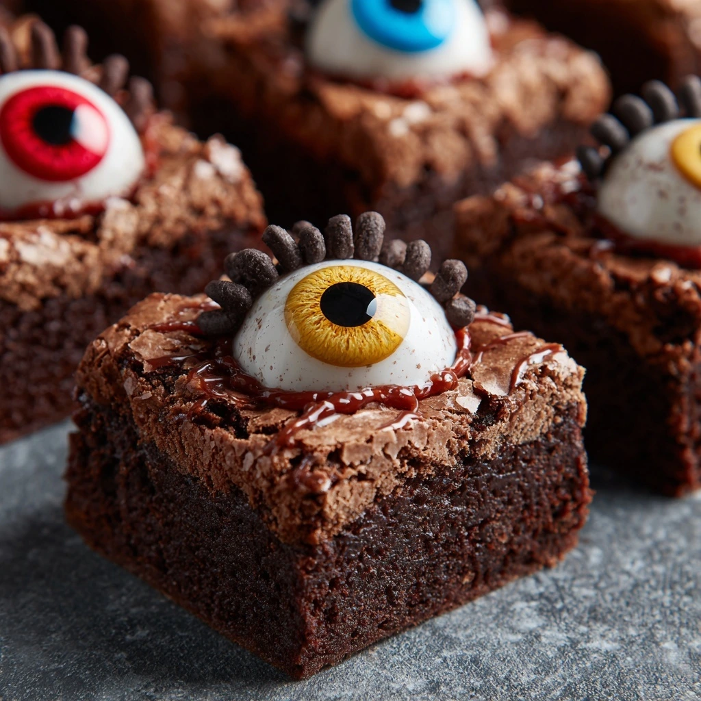Eyeball Brownies
