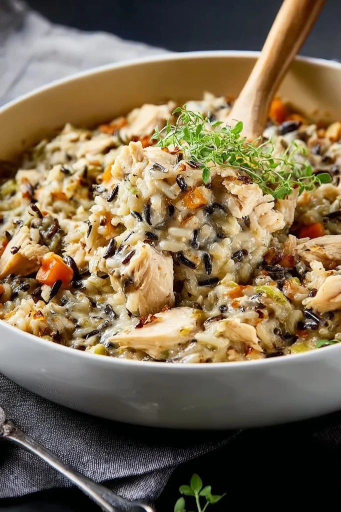 Chicken Wild Rice Casserole