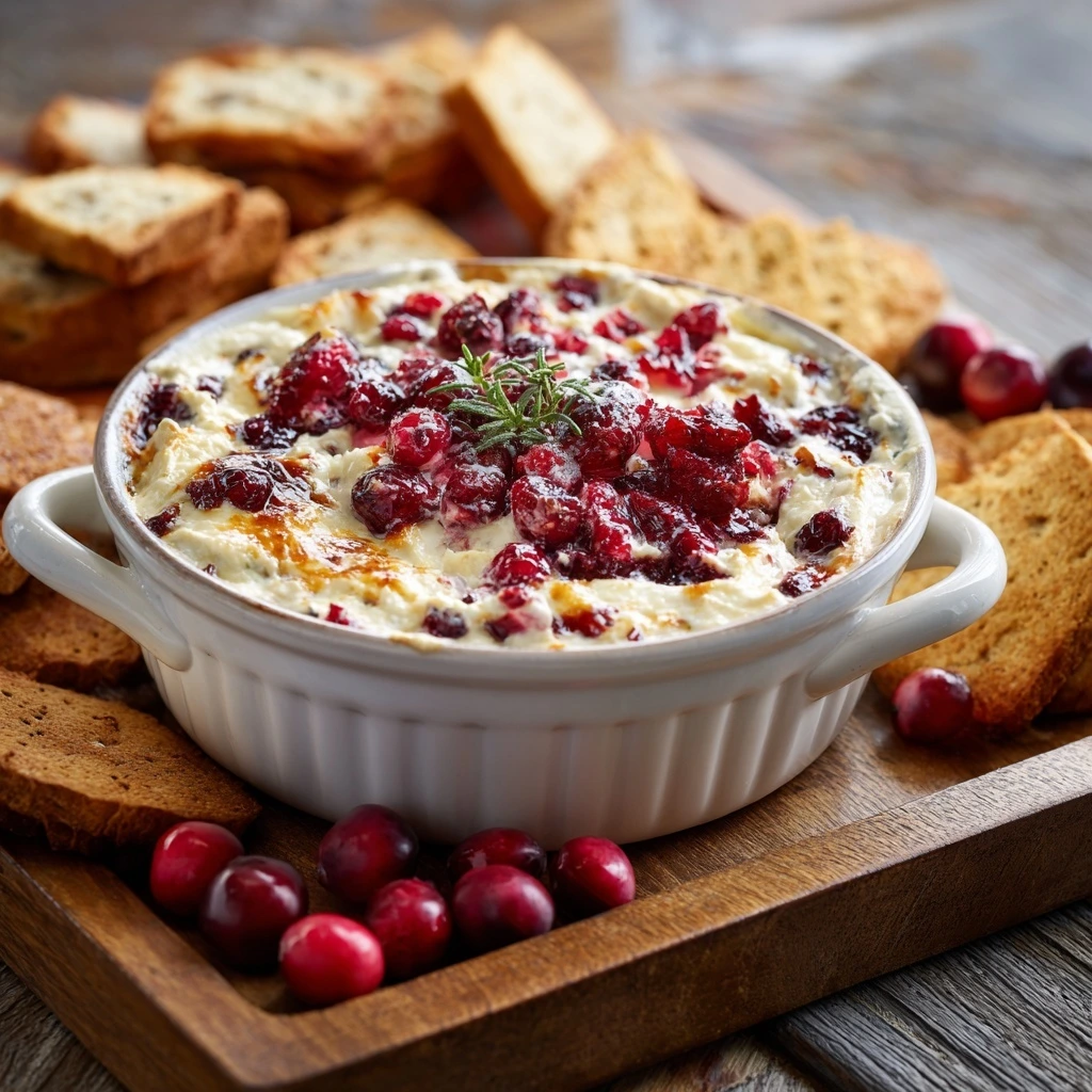 Baked Cranberry Cream Cheese Dip