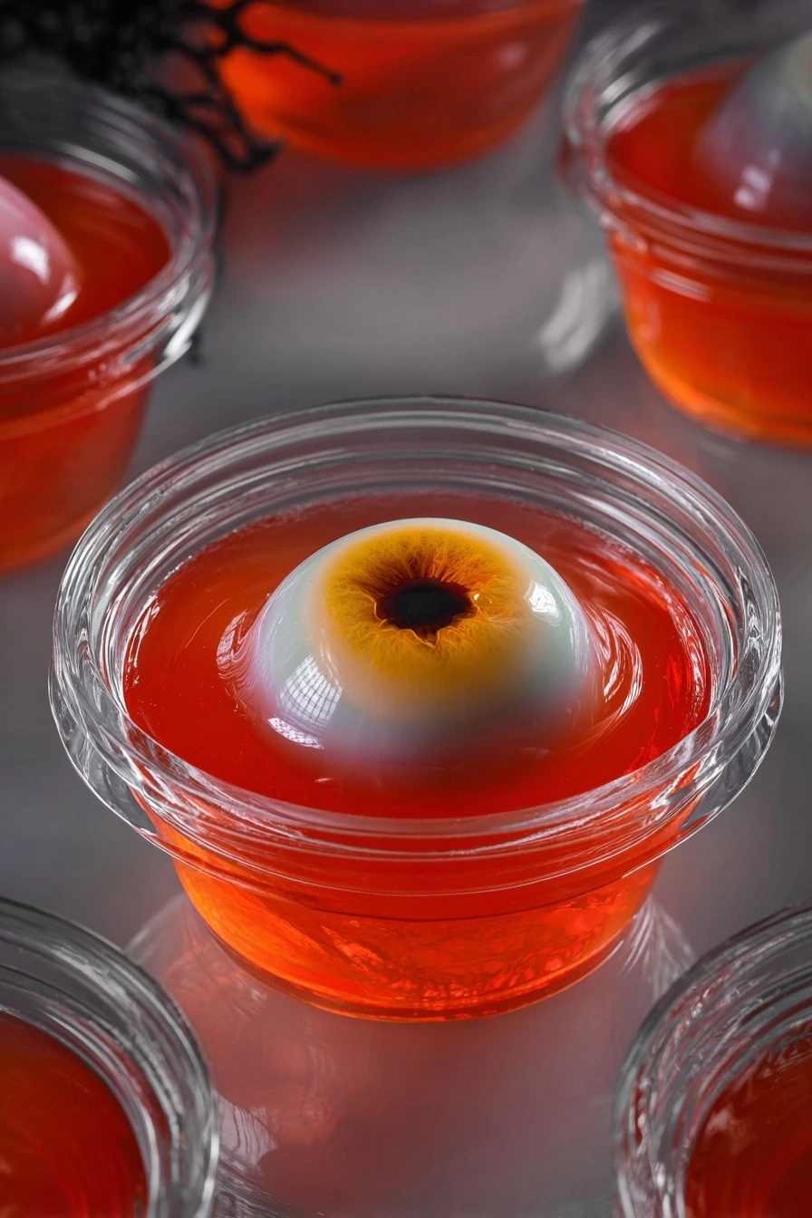 Halloween Eyeball Jello Shots 