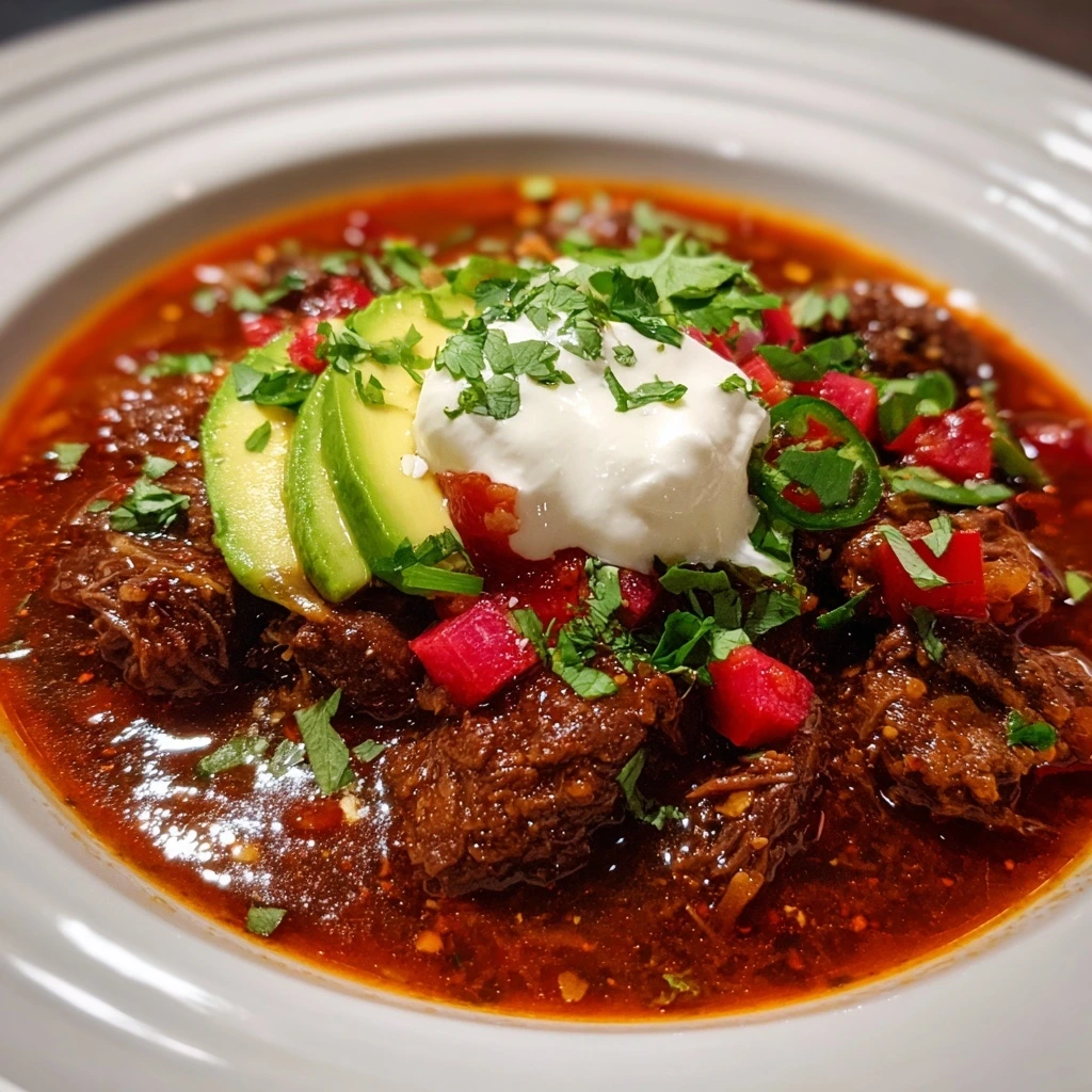 Award Winning Short Rib and Chorizo Chili