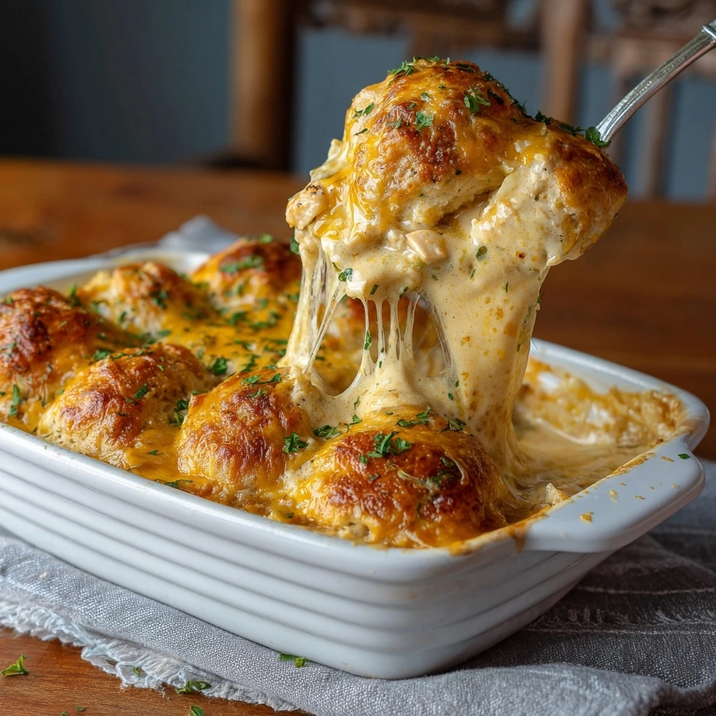 Easy Cheddar Bay Chicken Cobbler – A Family Dinner Favorite