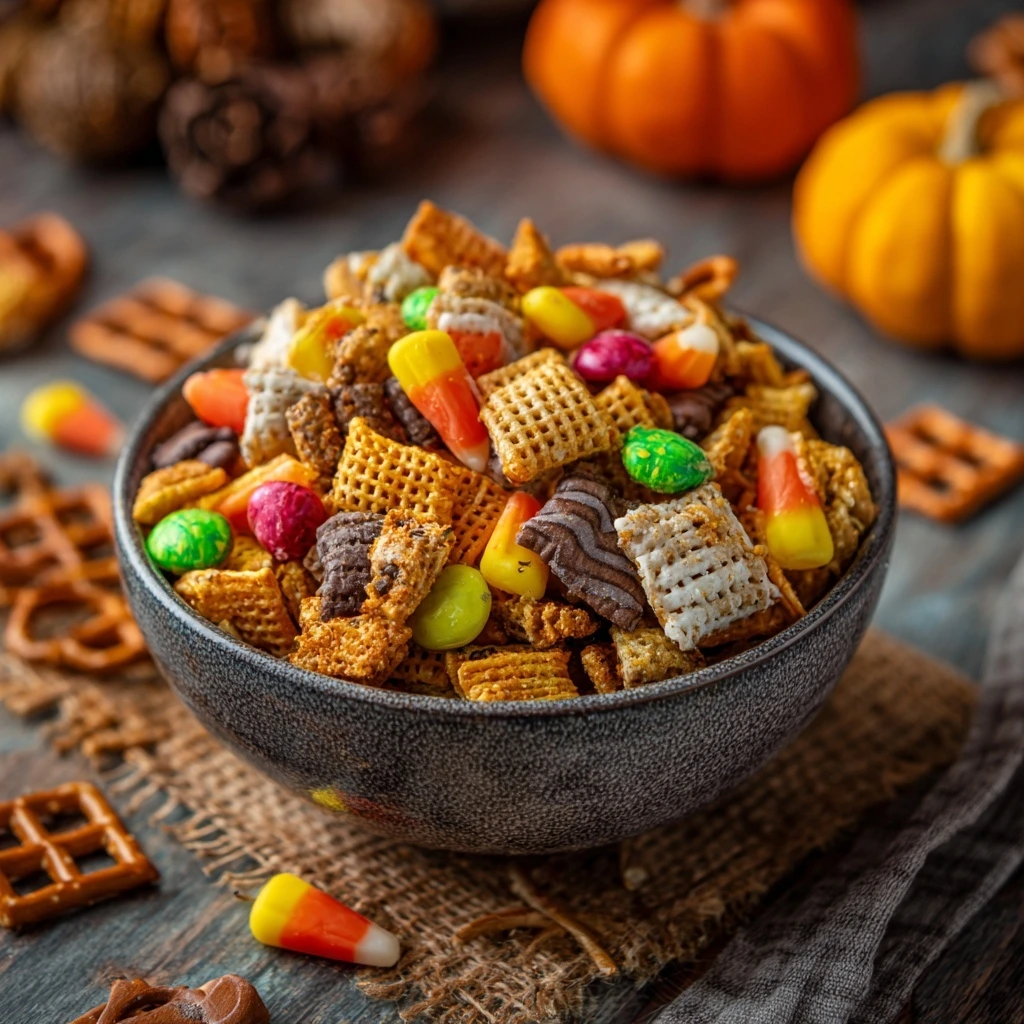 Scarecrow Crunch Snack Mix