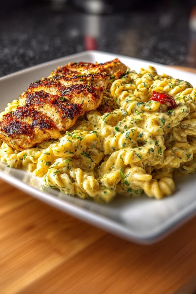 Creamy Garlic Parmesan Chicken Pasta (Easy 30-Minute Dinner!)