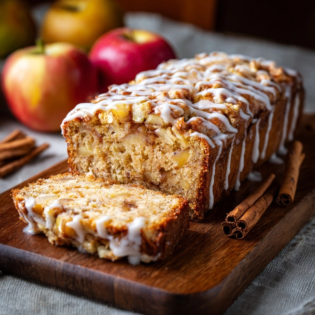 Spiced Apple Fritter Bread for Fall