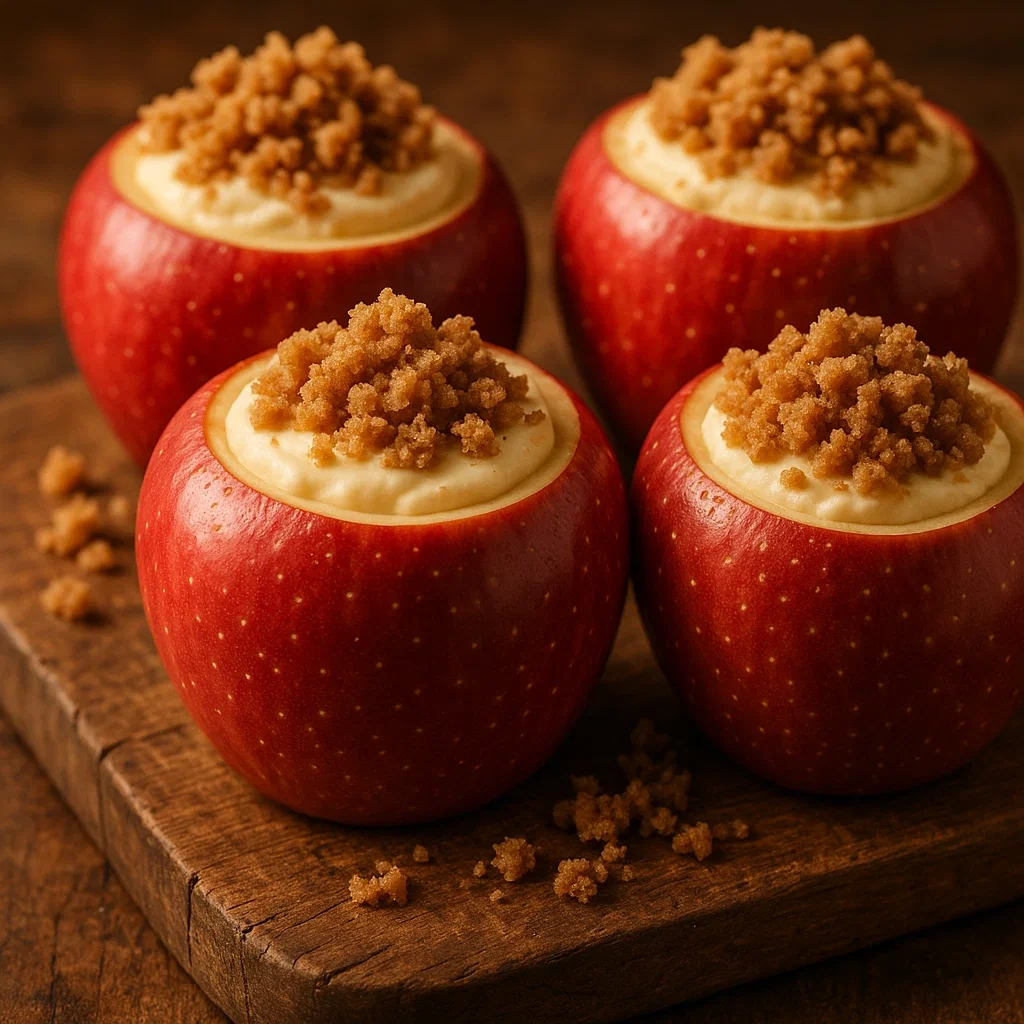 Ingredients for Cheesecake-Filled Baked Apples