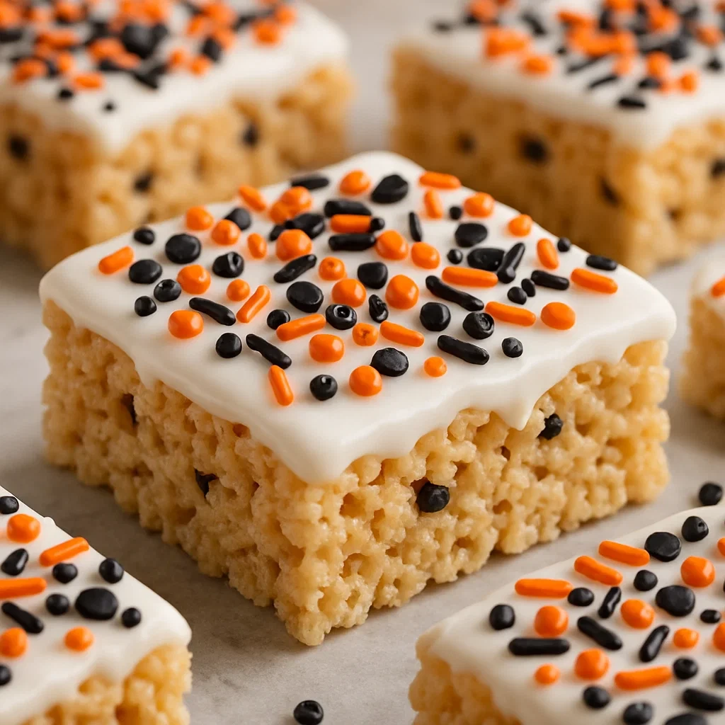 Pumpkin Spice Rice Krispie Treats